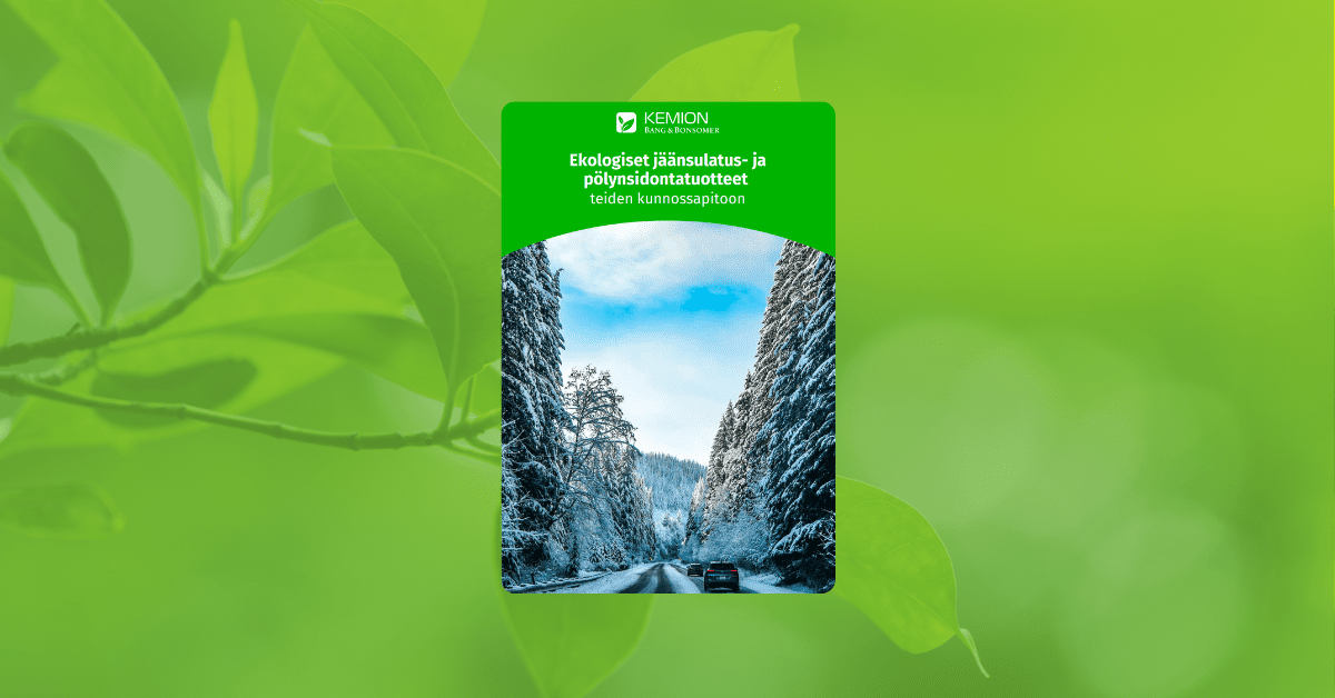 Kemion teiden kunnossapito